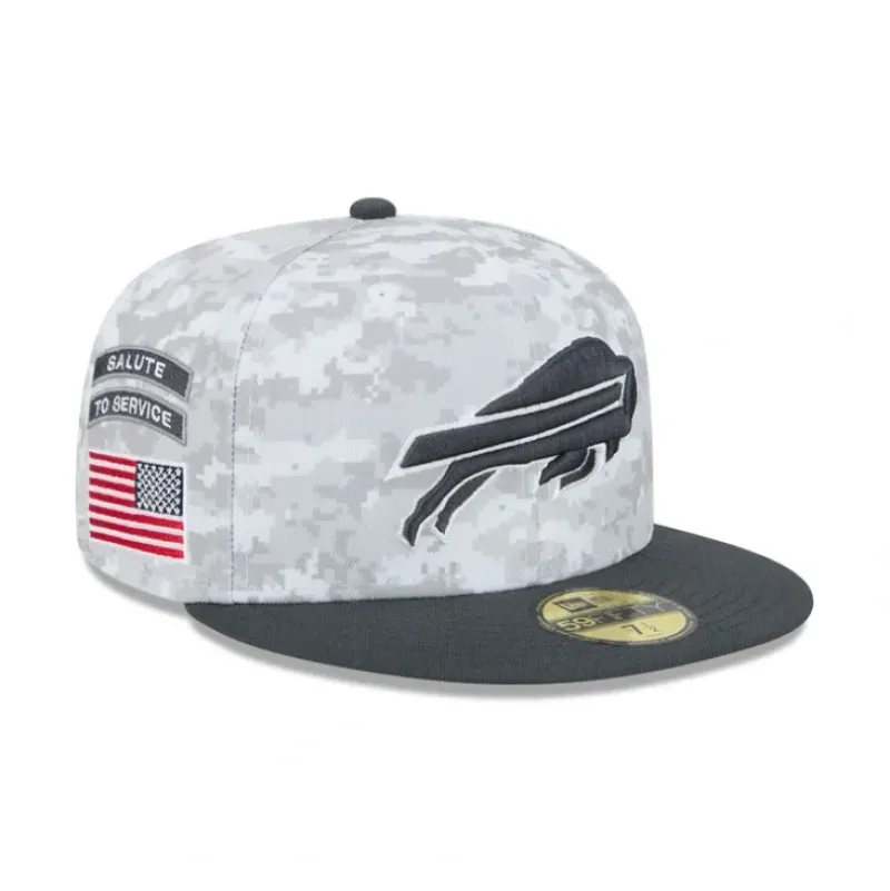 Cheap Buffalo Bills 2024 Salute to Service 59FIFTY Fitted Hat - KTGCaps - Baseball caps for various teams, purchased online at a discount Caps