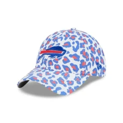Shop Buffalo Bills Active Animal Print Womens 9TWENTY Adjustable Hat - KTGCaps - Baseball caps for various teams, purchased online at a discount Caps