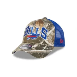 Best Buffalo Bills Active 9FORTY AFrame Trucker Hat - KTGCaps - Baseball caps for various teams, purchased online at a discount Caps