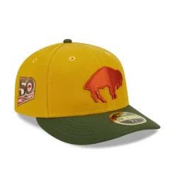 Outlet Buffalo Bills Cinnamon Sage Low Profile 59FIFTY Fitted Hat - KTGCaps - Baseball caps for various teams, purchased online at a discount Caps