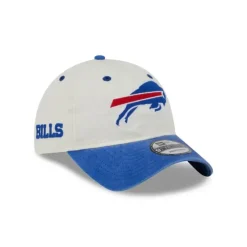 Sale Buffalo Bills Classic Sidescript 9TWENTY Adjustable Hat - KTGCaps - Baseball caps for various teams, purchased online at a discount Caps