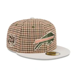 Sale Buffalo Bills Houndstooth 59FIFTY Fitted Hat - KTGCaps - Baseball caps for various teams, purchased online at a discount Caps