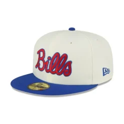 Best Sale Buffalo Bills Script 59FIFTY Fitted Hat - KTGCaps - Baseball caps for various teams, purchased online at a discount Caps