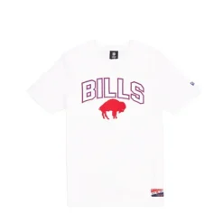 Clearance Buffalo Bills Throwback White TShirt - KTGCaps - Baseball caps for various teams, purchased online at a discount Caps