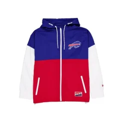 Outlet Buffalo Bills Throwback Windbreaker - KTGCaps - Baseball caps for various teams, purchased online at a discount Caps