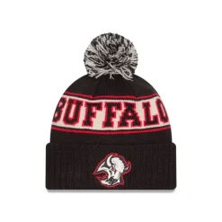 Clearance Buffalo Sabres Alt Retro Pom Knit Hat - KTGCaps - Baseball caps for various teams, purchased online at a discount Caps