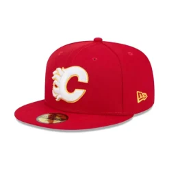 Cheap Calgary Flames Team 59FIFTY Fitted Hat - KTGCaps - Baseball caps for various teams, purchased online at a discount Caps