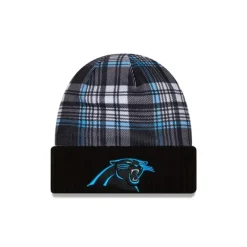 Clearance Carolina Panthers 2024 Cold Weather Statement Knit Beanie - KTGCaps - Baseball caps for various teams, purchased online at a discount Caps