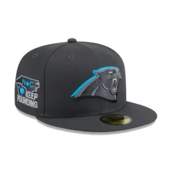 Store Carolina Panthers 2024 Draft Gray 59FIFTY Fitted Hat - KTGCaps - Baseball caps for various teams, purchased online at a discount Caps