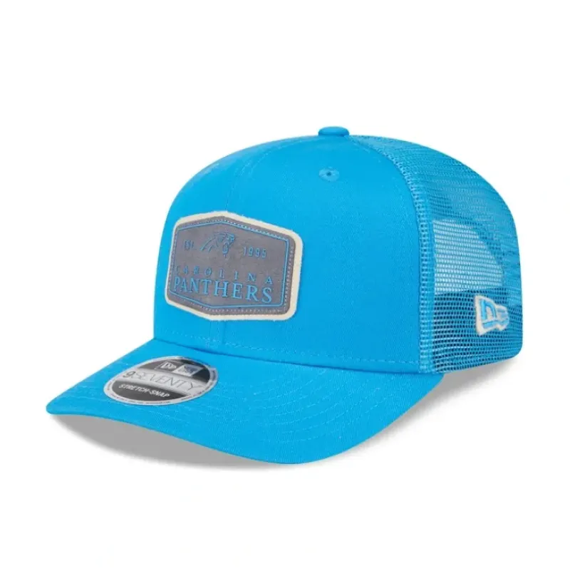 Store Carolina Panthers Labeled 9SEVENTY StretchSnap Hat - KTGCaps - Baseball caps for various teams, purchased online at a discount Caps
