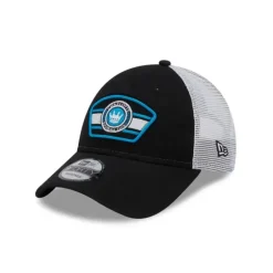 Clearance Charlotte FC Black 9FORTY Trucker Hat - KTGCaps - Baseball caps for various teams, purchased online at a discount Caps