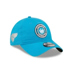 Online Charlotte FC Blue 9TWENTY Adjustable Hat - KTGCaps - Baseball caps for various teams, purchased online at a discount Caps