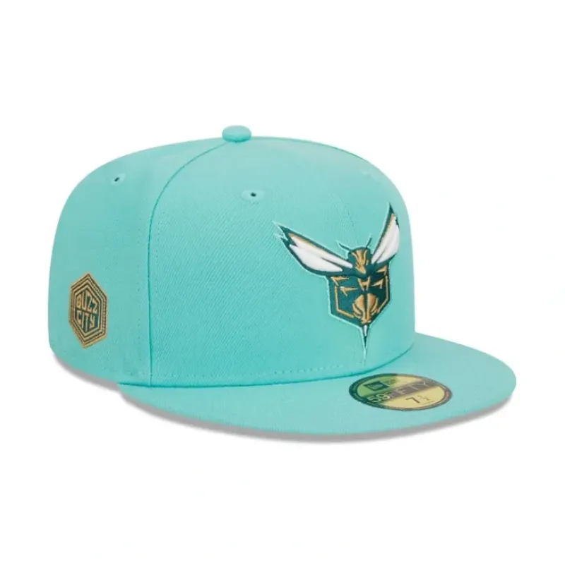 Cheap Charlotte Hornets 2023 City Edition Alt 59FIFTY Fitted Hat - KTGCaps - Baseball caps for various teams, purchased online at a discount Caps