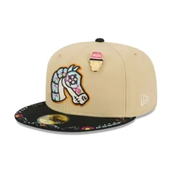 Clearance Charlotte Knights Skull Pin 59FIFTY Fitted Hat - KTGCaps - Baseball caps for various teams, purchased online at a discount Caps
