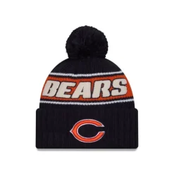 Hot Chicago Bears 2024 Cold Weather Sport Pom Knit Hat - KTGCaps - Baseball caps for various teams, purchased online at a discount Caps