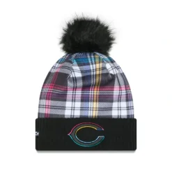 Store Chicago Bears 2024 Crucial Catch Womens Pom Knit Hat - KTGCaps - Baseball caps for various teams, purchased online at a discount Caps
