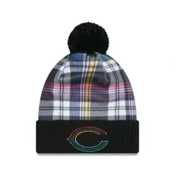 Cheap Chicago Bears 2024 Crucial Catch Sport Pom Knit Hat - KTGCaps - Baseball caps for various teams, purchased online at a discount Caps