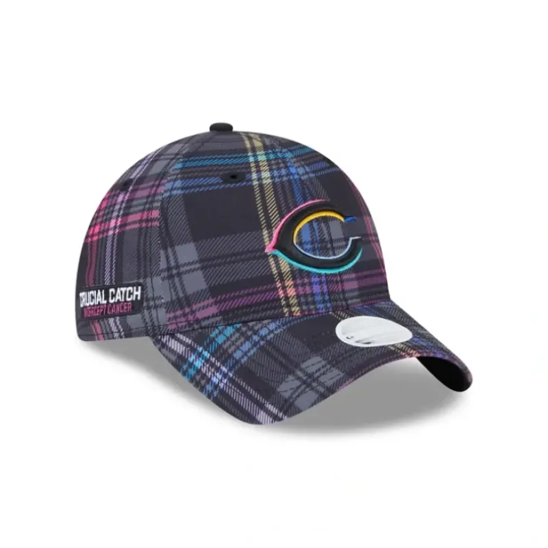 Cheap Chicago Bears 2024 Crucial Catch Womens 9TWENTY Adjustable Hat - KTGCaps - Baseball caps for various teams, purchased online at a discount Caps