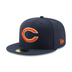 Cheap Chicago Bears Navy 59FIFTY Fitted Hat - KTGCaps - Baseball caps for various teams, purchased online at a discount Caps
