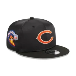 Best Chicago Bears Satin 9FIFTY Snapback Hat - KTGCaps - Baseball caps for various teams, purchased online at a discount Caps