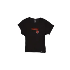 Outlet Chicago Bears Sport Classics Womens Baby Tee - KTGCaps - Baseball caps for various teams, purchased online at a discount Caps