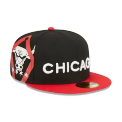 Best Sale Chicago Bulls 2023 City Edition 59FIFTY Fitted Hat - KTGCaps - Baseball caps for various teams, purchased online at a discount Caps