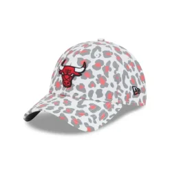 Best Chicago Bulls Active Animal Print Womens 9TWENTY Adjustable Hat - KTGCaps - Baseball caps for various teams, purchased online at a discount Caps