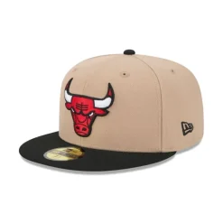 Store Chicago Bulls Camel 59FIFTY Fitted Hat - KTGCaps - Baseball caps for various teams, purchased online at a discount Caps