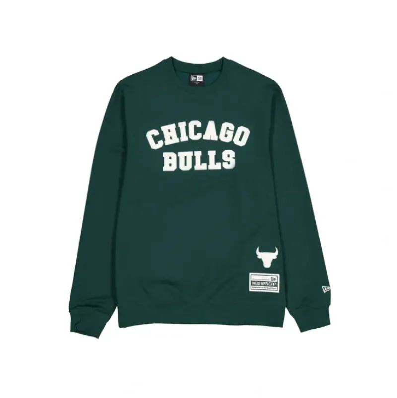 Best Sale Chicago Bulls Dark Green Logo Select Crewneck - KTGCaps - Baseball caps for various teams, purchased online at a discount Caps