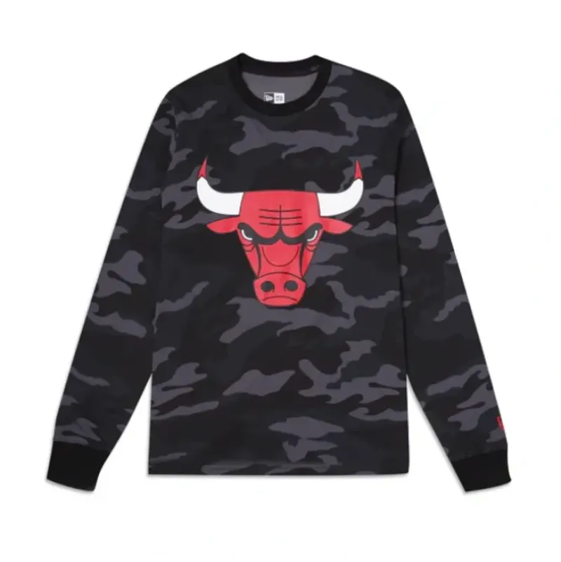 Best Sale Chicago Bulls Lifestyle Camo TShirt - KTGCaps - Baseball caps for various teams, purchased online at a discount Caps