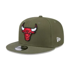 Best Chicago Bulls Olive 9FIFTY Snapback Hat - KTGCaps - Baseball caps for various teams, purchased online at a discount Caps