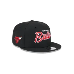 Online Chicago Bulls Script Kids 9FIFTY Snapback Hat - KTGCaps - Baseball caps for various teams, purchased online at a discount Caps