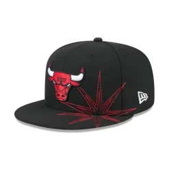 Outlet Chicago Bulls Solar Stars 59FIFTY Fitted Hat - KTGCaps - Baseball caps for various teams, purchased online at a discount Caps
