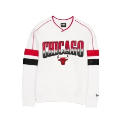 Online Chicago Bulls Sport Classics White Crewneck - KTGCaps - Baseball caps for various teams, purchased online at a discount Caps