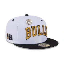 Clearance Chicago Bulls 70th Anniversary 59FIFTY Fitted Hat - KTGCaps - Baseball caps for various teams, purchased online at a discount Caps