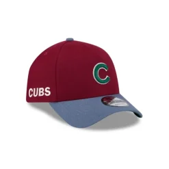 Flash Sale Chicago Cubs Cherry 9FORTY AFrame Snapback Hat - KTGCaps - Baseball caps for various teams, purchased online at a discount Caps