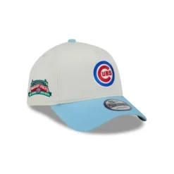 Outlet Chicago Cubs Chrome White 9FORTY AFrame Snapback Hat - KTGCaps - Baseball caps for various teams, purchased online at a discount Caps