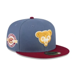 Store Chicago Cubs Deep Blue 59FIFTY Fitted Hat - KTGCaps - Baseball caps for various teams, purchased online at a discount Caps