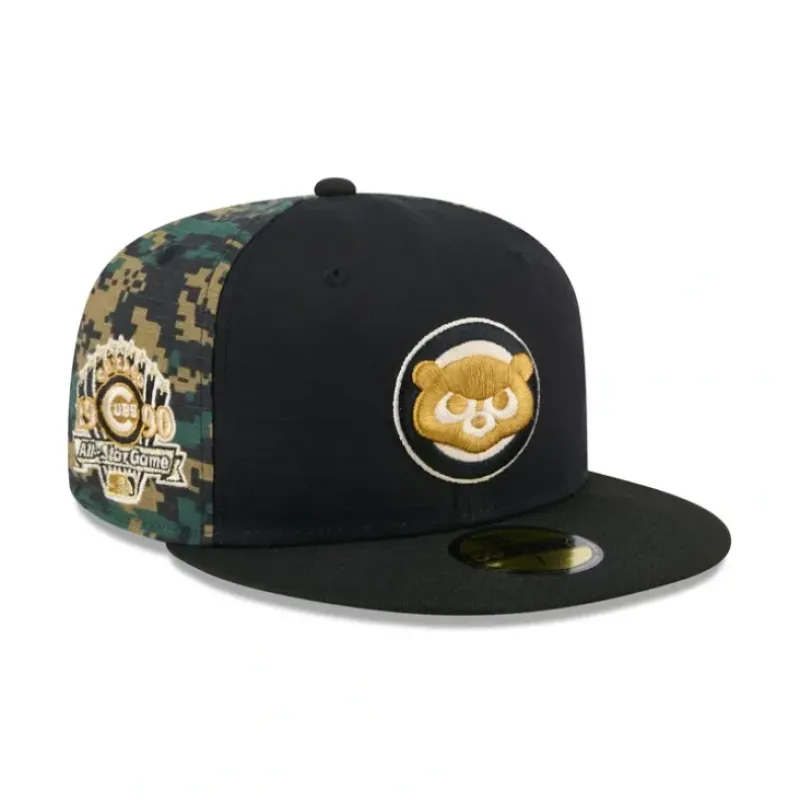 Store Chicago Cubs Digi Camo 59FIFTY Fitted Hat - KTGCaps - Baseball caps for various teams, purchased online at a discount Caps