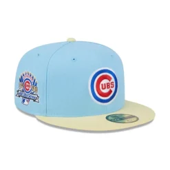 Best Chicago Cubs Doscientos Blue 59FIFTY Fitted Hat - KTGCaps - Baseball caps for various teams, purchased online at a discount Caps