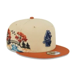 Best Sale Chicago Cubs Fall Landscape 9FIFTY Snapback Hat - KTGCaps - Baseball caps for various teams, purchased online at a discount Caps