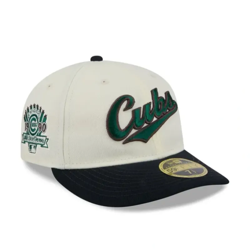 Store Chicago Cubs Forest Visor Retro Crown 59FIFTY Fitted Hat - KTGCaps - Baseball caps for various teams, purchased online at a discount Caps