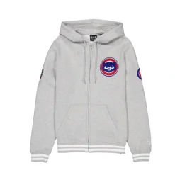 Best Sale Chicago Cubs Gray Logo Select FullZip Hoodie - KTGCaps - Baseball caps for various teams, purchased online at a discount Caps