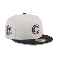 Best Chicago Cubs Independence Day 2024 59FIFTY Fitted Hat - KTGCaps - Baseball caps for various teams, purchased online at a discount Caps