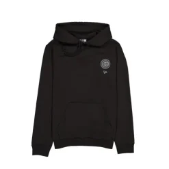 Clearance Chicago Cubs Logo Essentials Tonal Black Hoodie - KTGCaps - Baseball caps for various teams, purchased online at a discount Caps