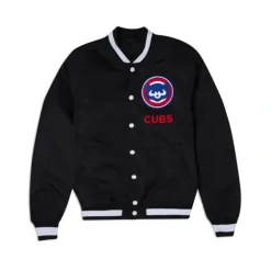 Shop Chicago Cubs Logo Select Black Jacket - KTGCaps - Baseball caps for various teams, purchased online at a discount Caps