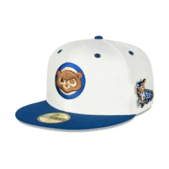 Sale Chicago Cubs Mascot Pin 59FIFTY Fitted Hat - KTGCaps - Baseball caps for various teams, purchased online at a discount Caps