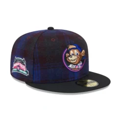 Outlet Chicago Cubs Mascot Plaid 59FIFTY Fitted Hat - KTGCaps - Baseball caps for various teams, purchased online at a discount Caps