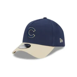 Store Chicago Cubs Moleskin Crown Navy 9FORTY AFrame Snapback Hat - KTGCaps - Baseball caps for various teams, purchased online at a discount Caps