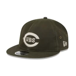 Shop Chicago Cubs Rifle Green Retro Crown 9FIFTY Adjustable Hat - KTGCaps - Baseball caps for various teams, purchased online at a discount Caps